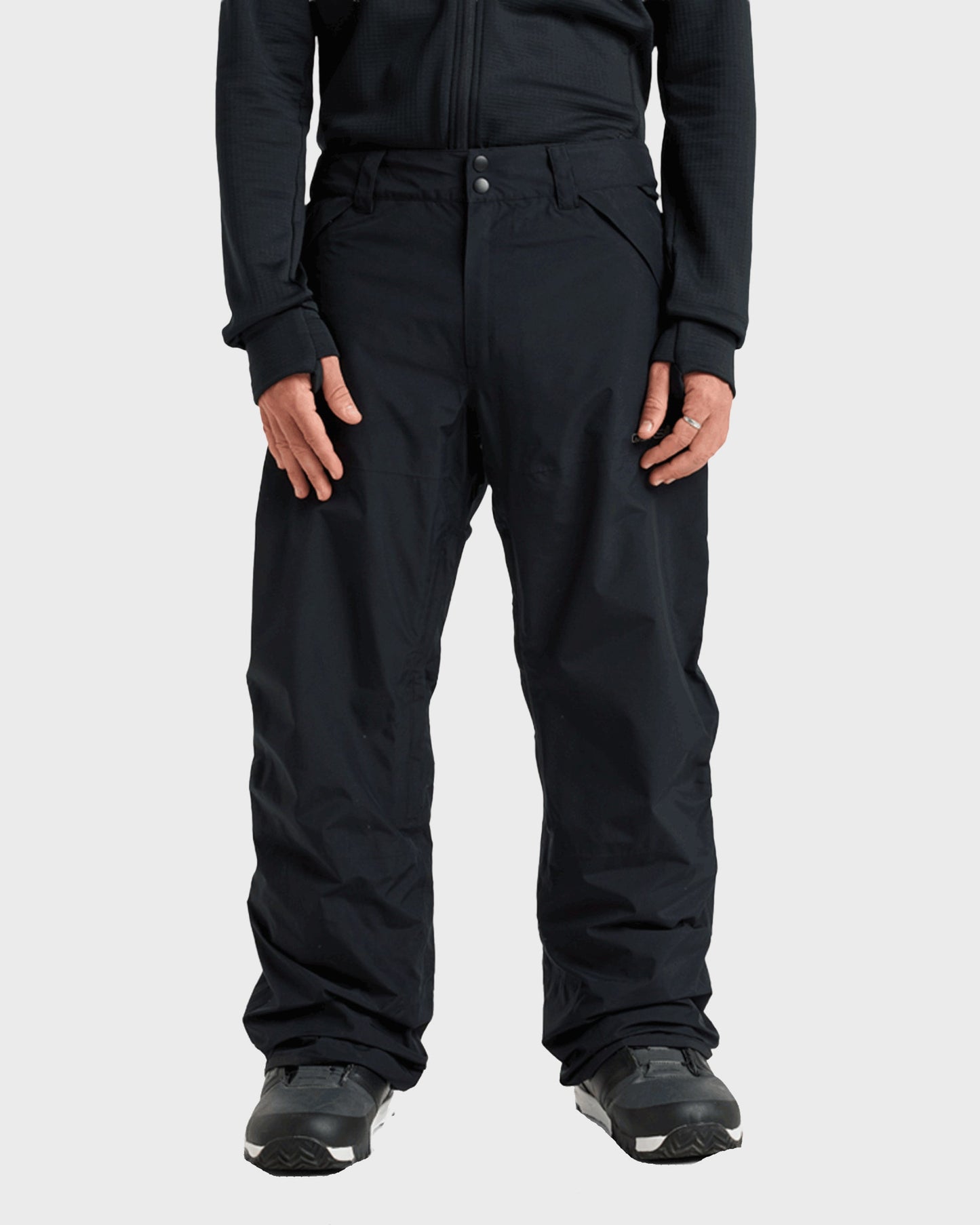 Mission GORE-TEX Snow Pants - Black Black Quick Silver