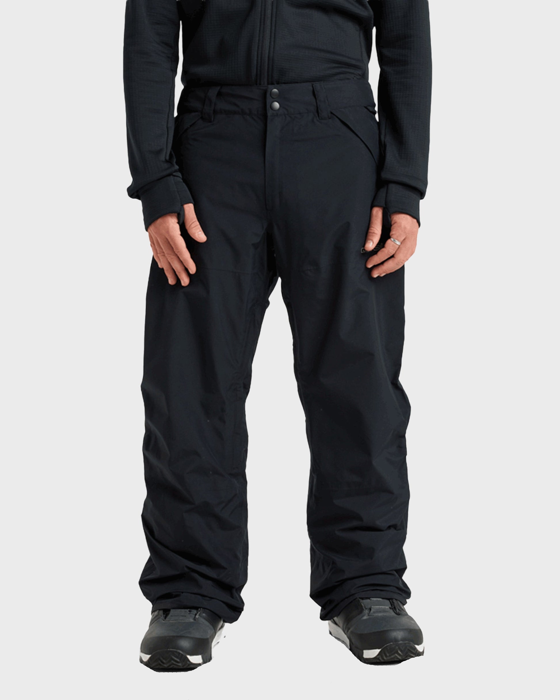 Mission GORE-TEX Snow Pants - Black Black Quick Silver