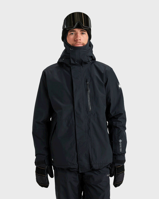 Mission GORE-TEX Snow Jacket - Black Black Quick Silver