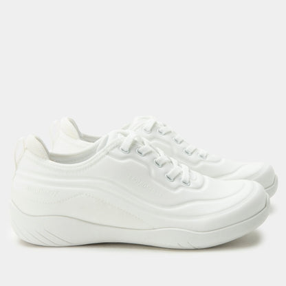 Alegria Liber8 White Shoe