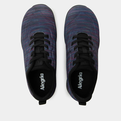 Alegria Liber8 Purple Multi Shoe