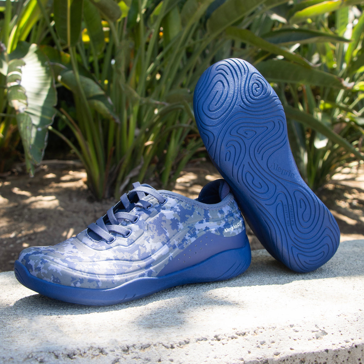 Alegria Liber8 Digi Navy Shoe