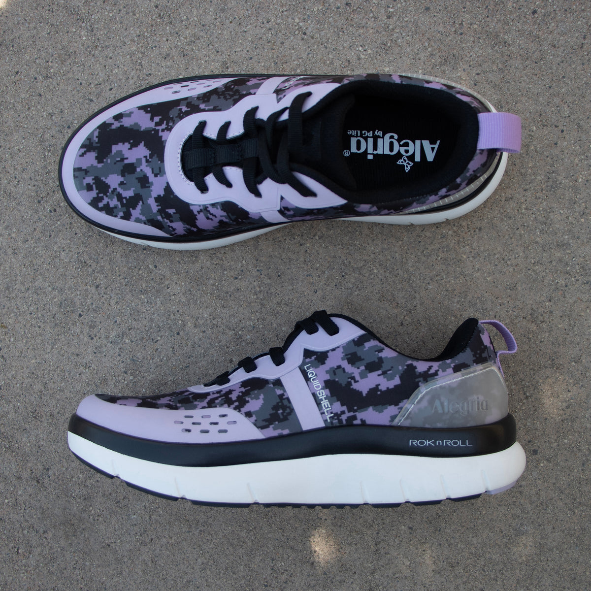 Alegria Eclips Digi Lilac Shoe
