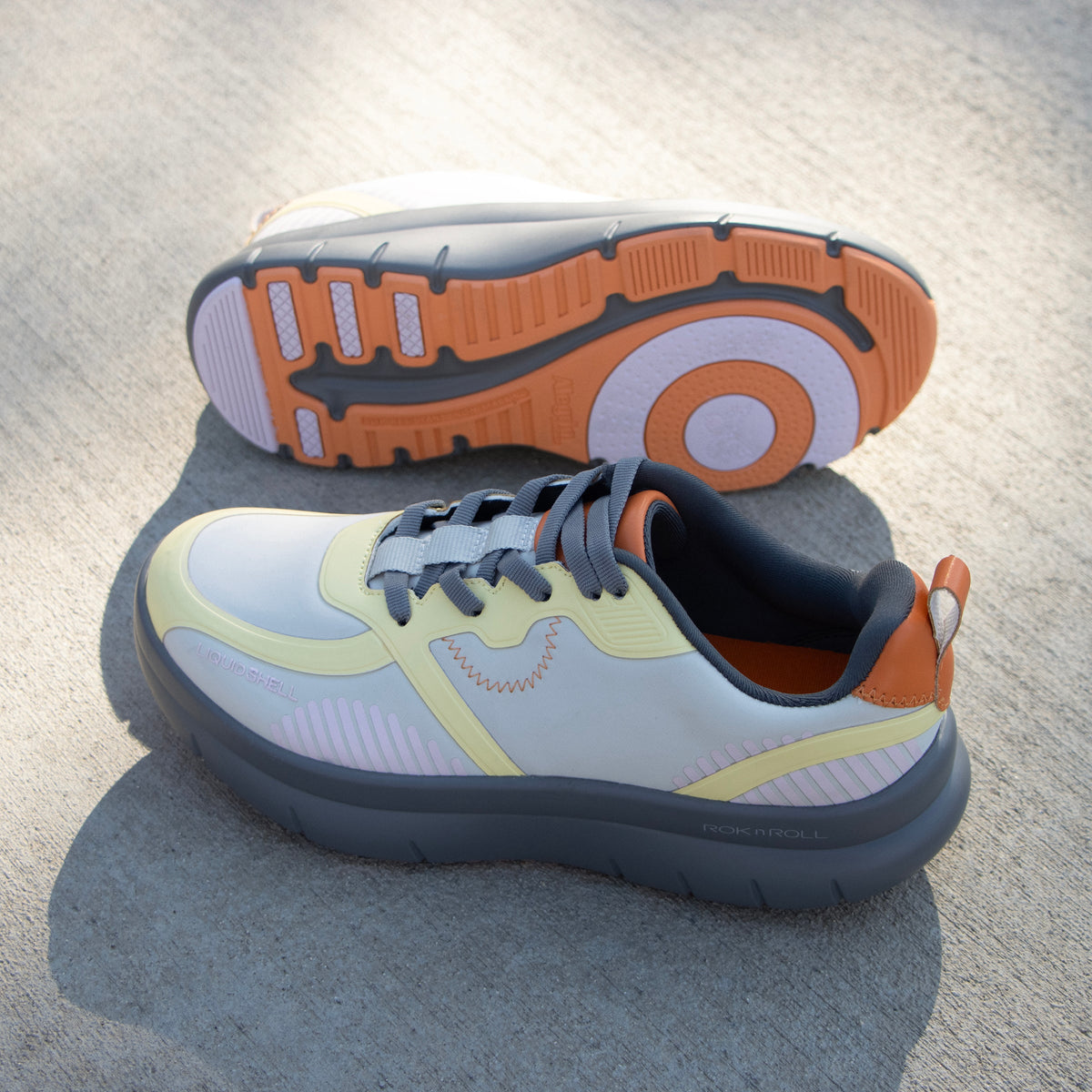 Alegria Solstyce Electric Orange Shoe