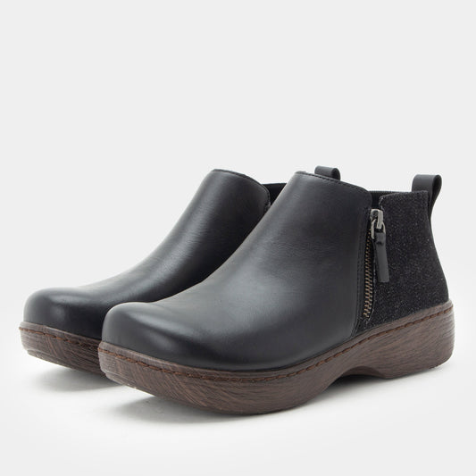 Alegria Oaklee Black Denim Boot