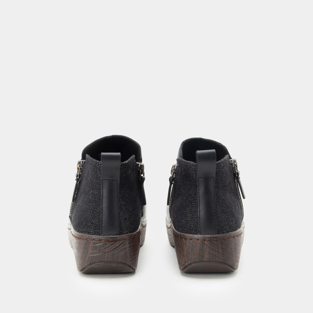 Alegria Oaklee Black Denim Boot