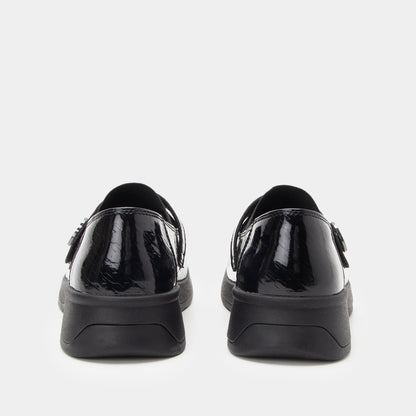 Alegria Janna Black Tie Shoe