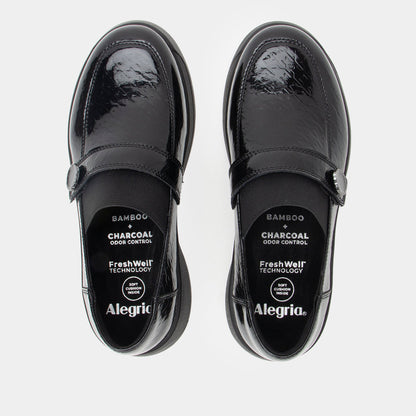 Alegria Janna Black Tie Shoe