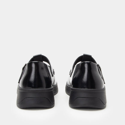 Alegria Jensie Glazed Black Shoe