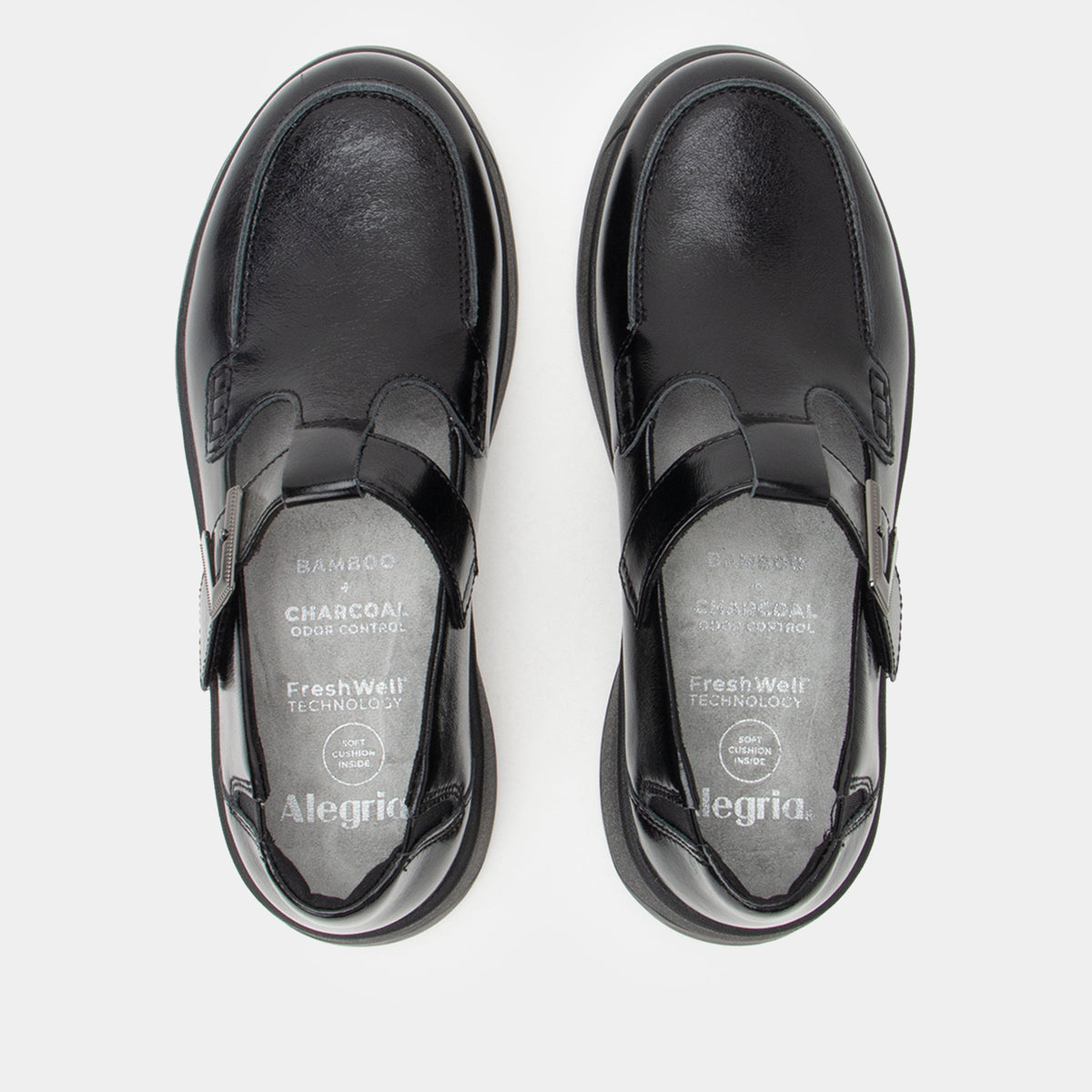 Alegria Jensie Glazed Black Shoe