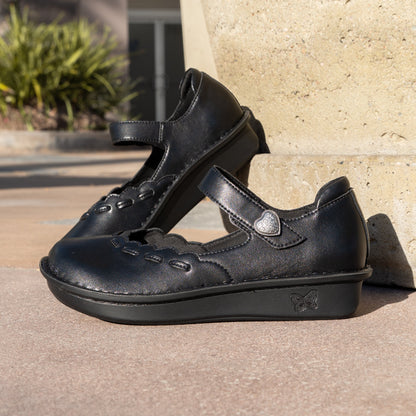 Alegria Cellia Black Nappa Mary Jane - Web Exclusive