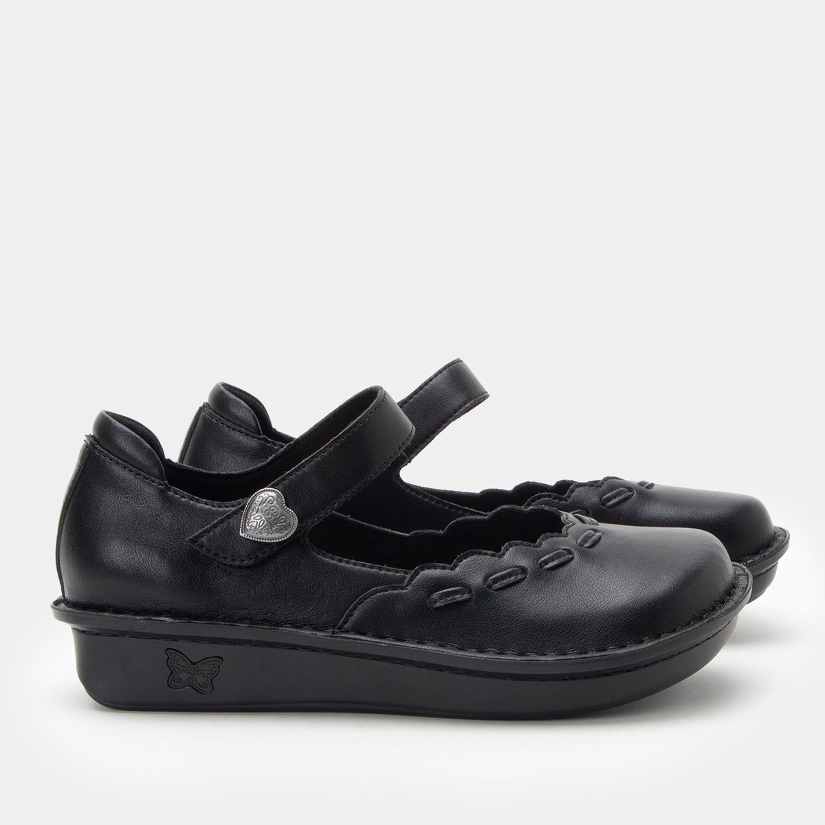 Alegria Cellia Black Nappa Mary Jane - Web Exclusive