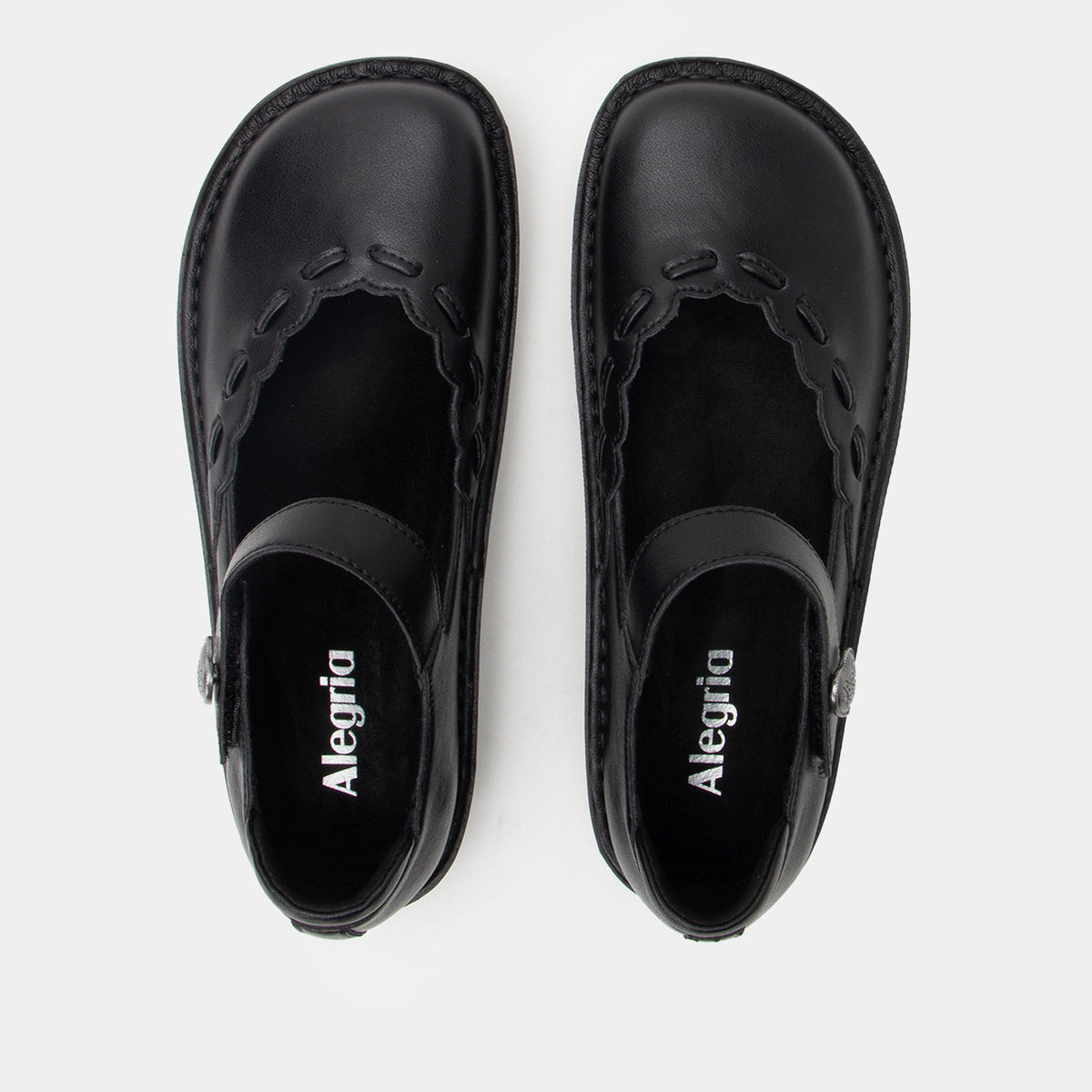 Alegria Cellia Black Nappa Mary Jane - Web Exclusive