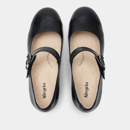 Alegria Ameliah Black Shoe