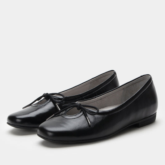 Alegria Leilah Black Gloss Shoe