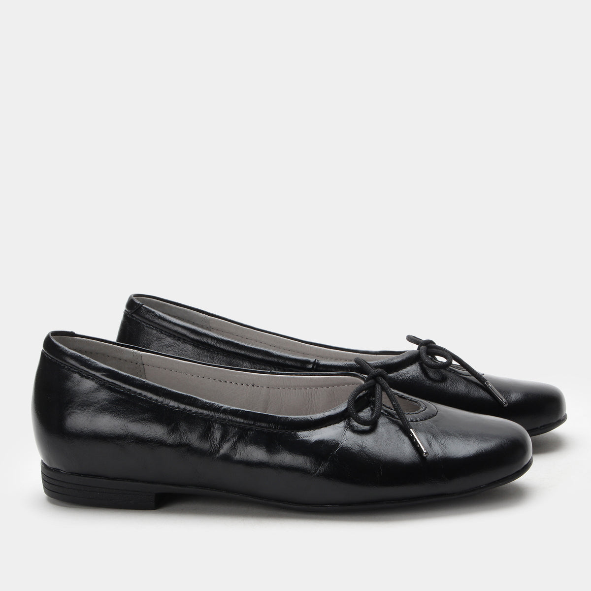 Alegria Leilah Black Gloss Shoe
