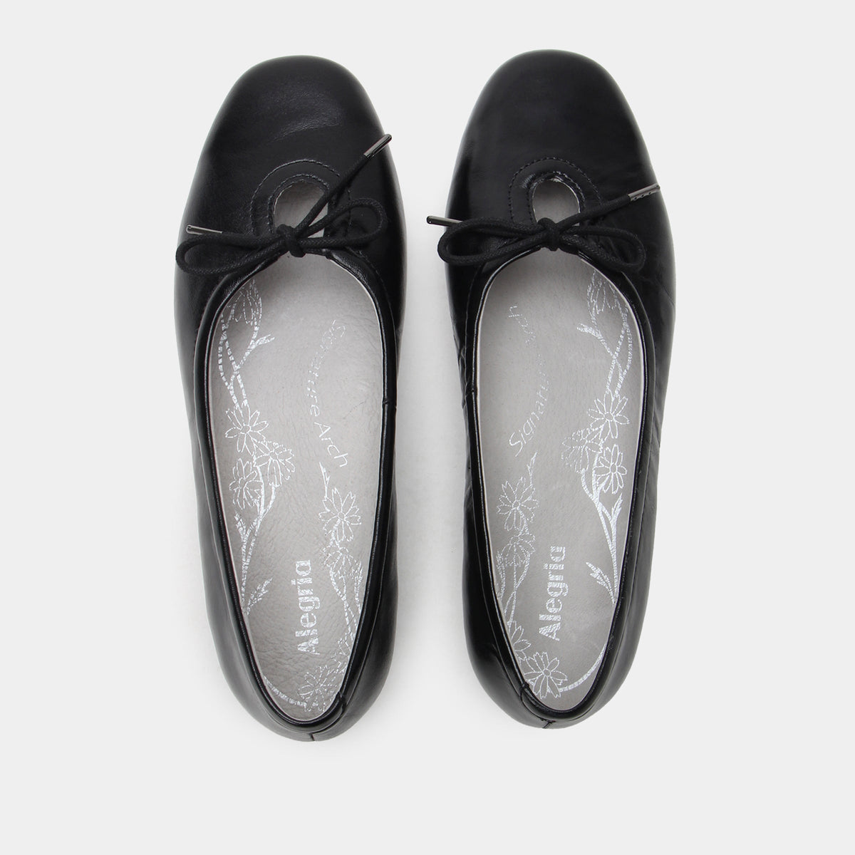 Alegria Leilah Black Gloss Shoe