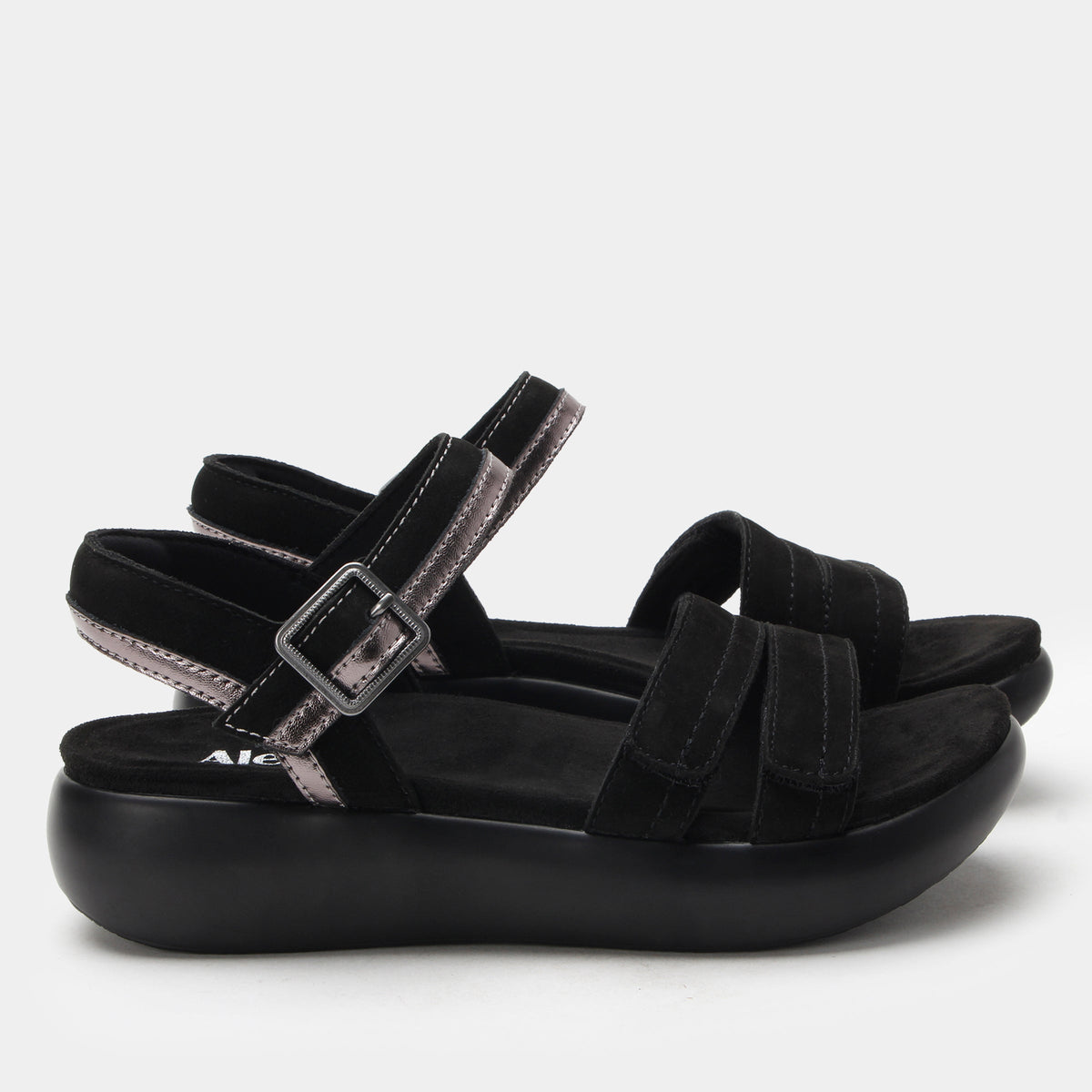 Alegria Blinda Black Sandal