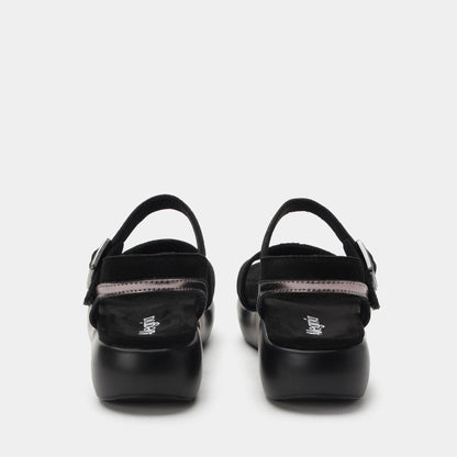 Alegria Blinda Black Sandal