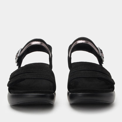 Alegria Blinda Black Sandal
