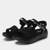 black sandal