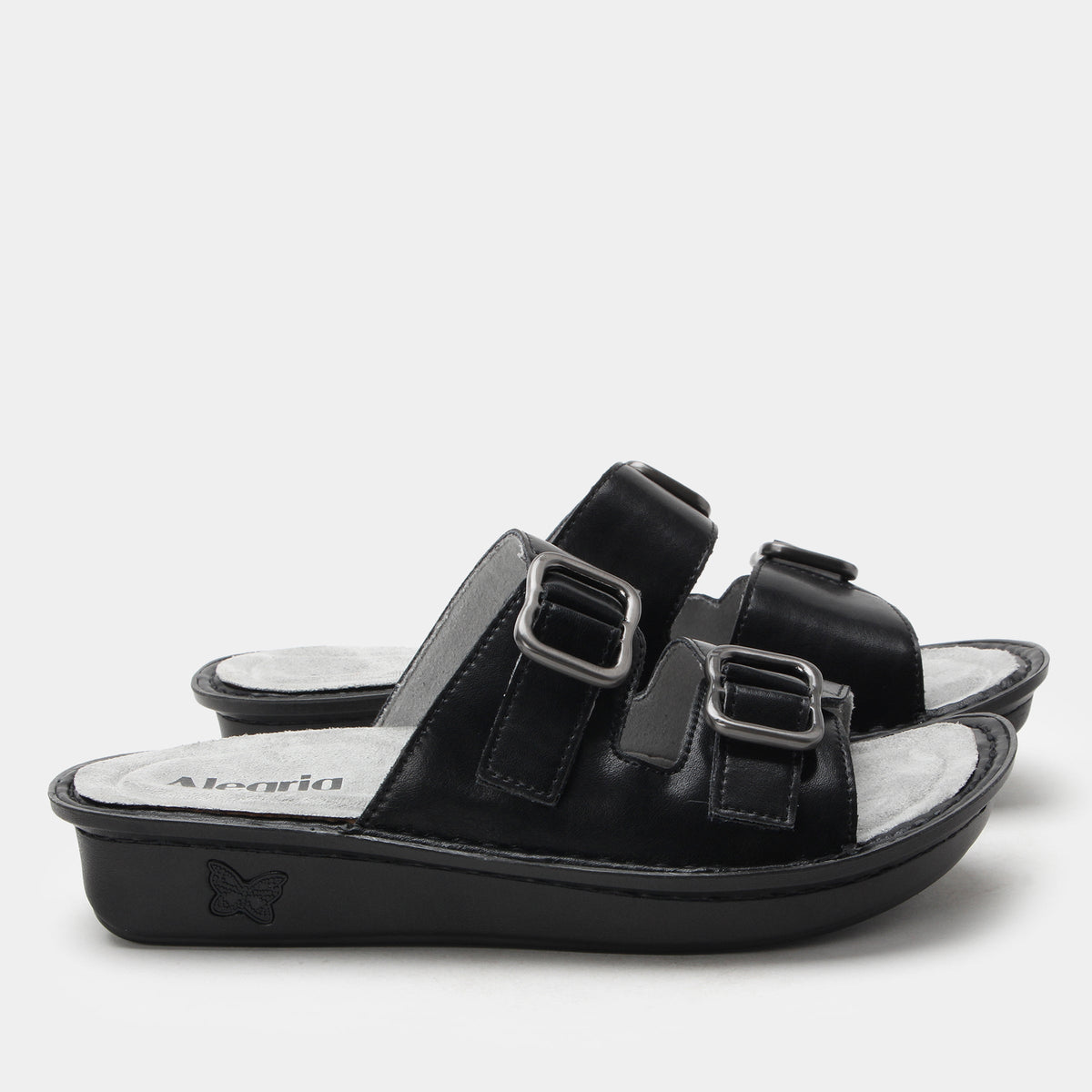 Alegria Verah Black Sandal