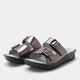 pewter power sandal