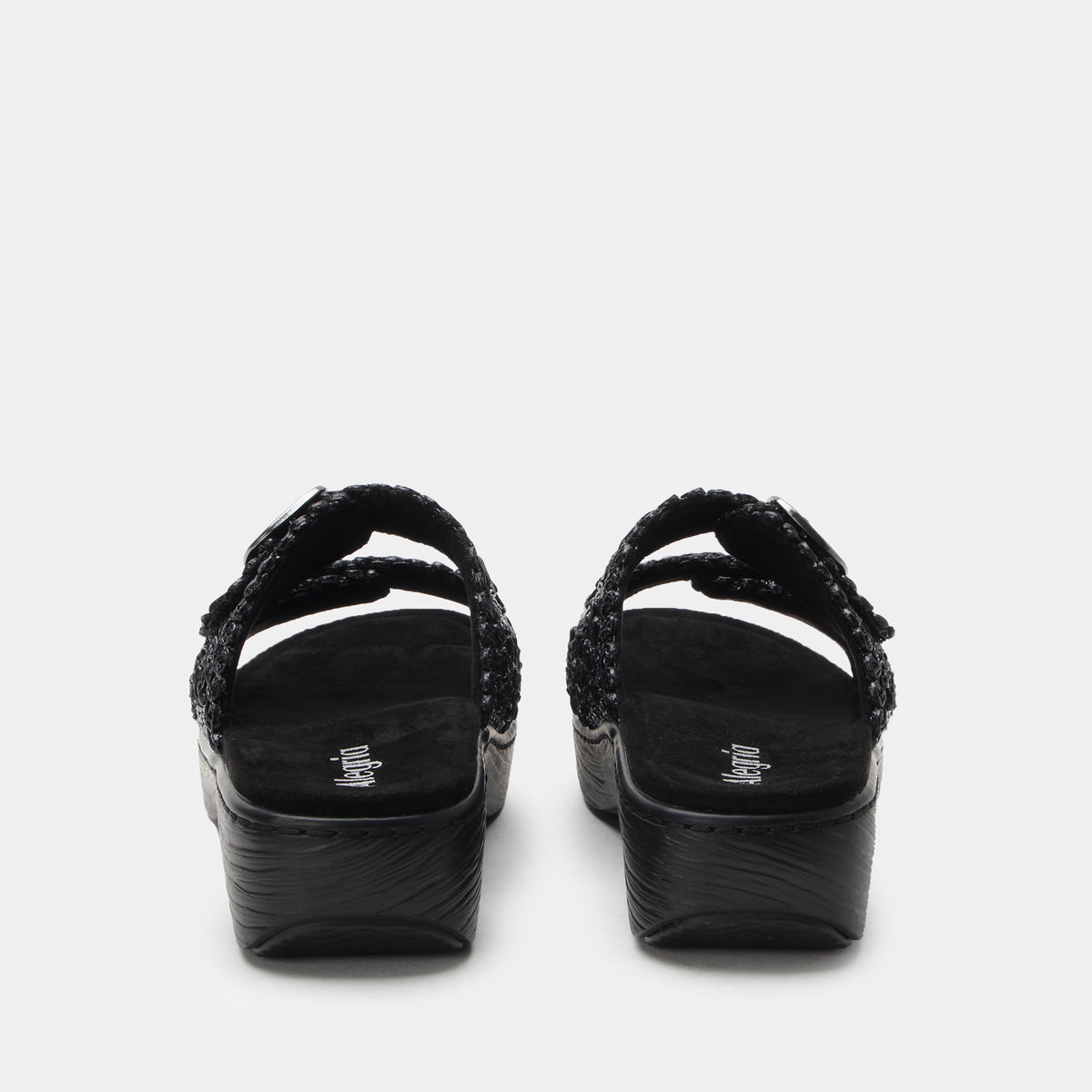 Alegria Oona Fancy Black Sandal