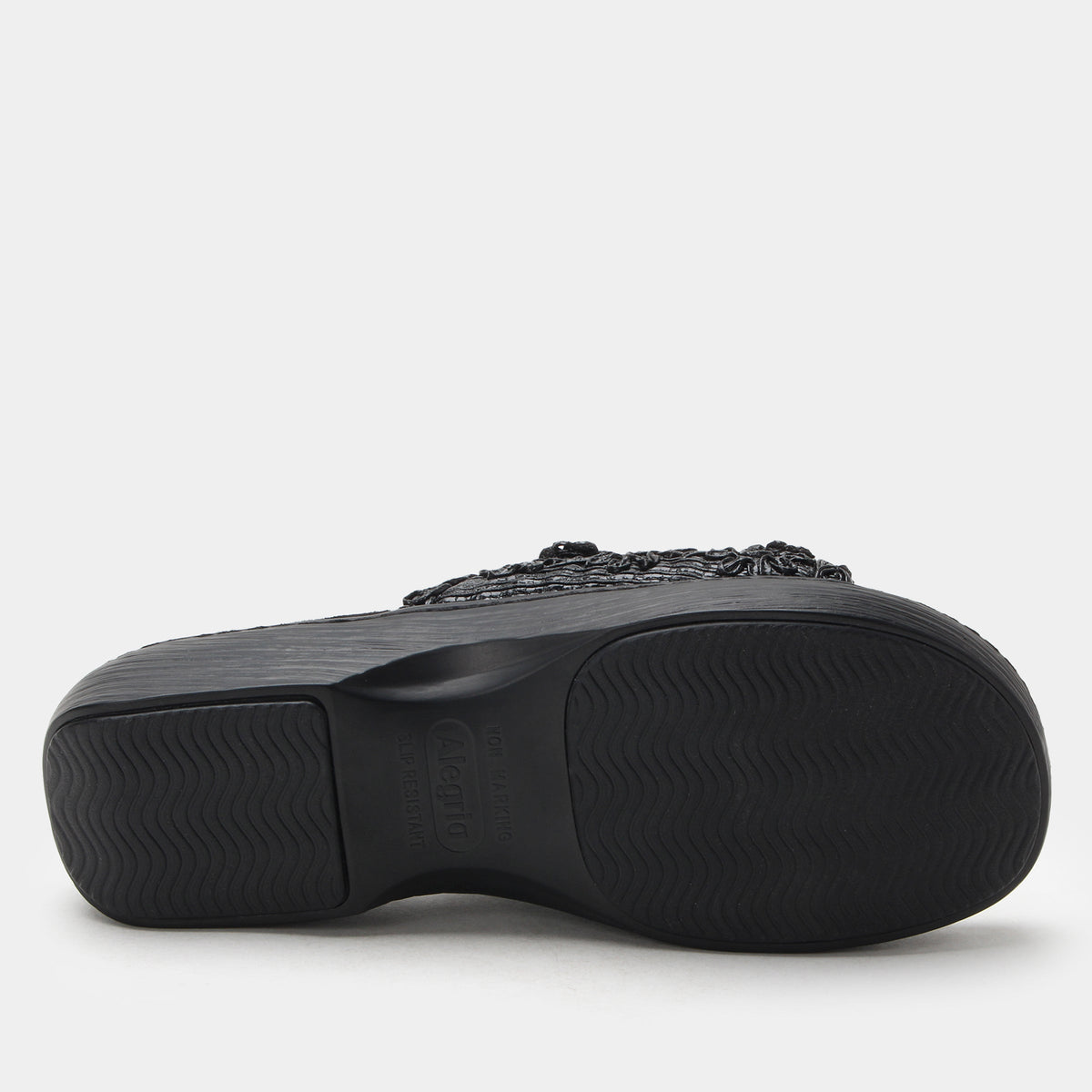 Alegria Oona Fancy Black Sandal