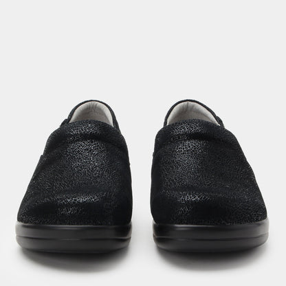 Alegria Keli Crackle Black Shoe