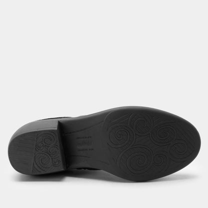 Alegria Millie Embroider Me Black Boot