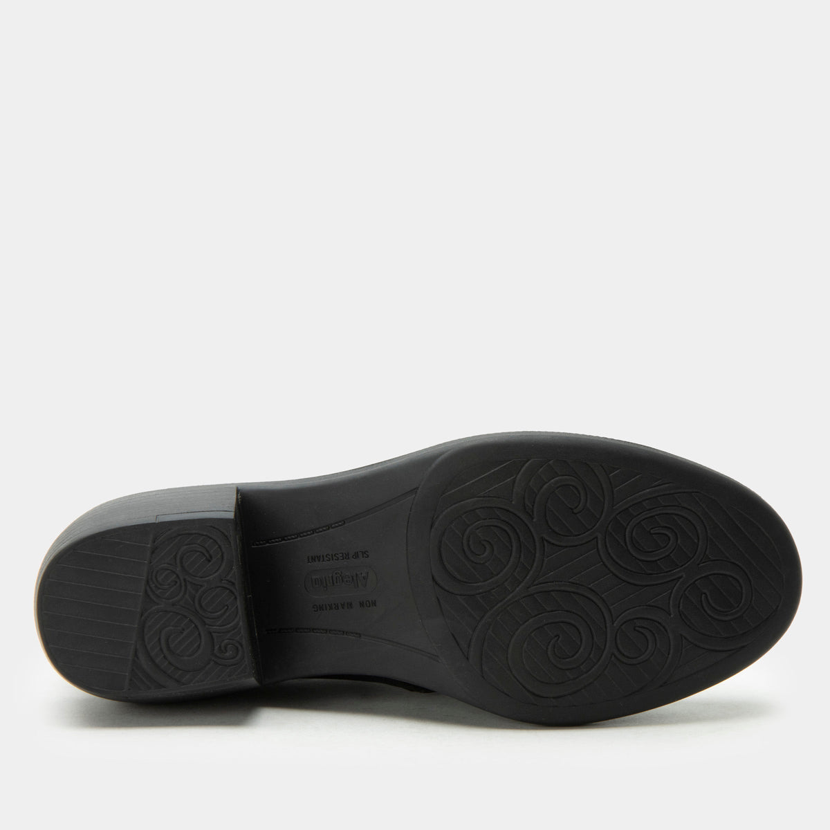 Alegria Mave Black Burnish Shoe