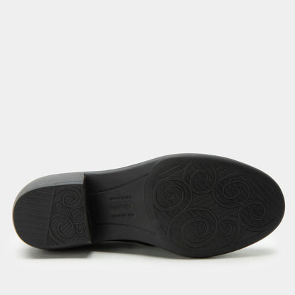 Alegria Mave Black Burnish Shoe