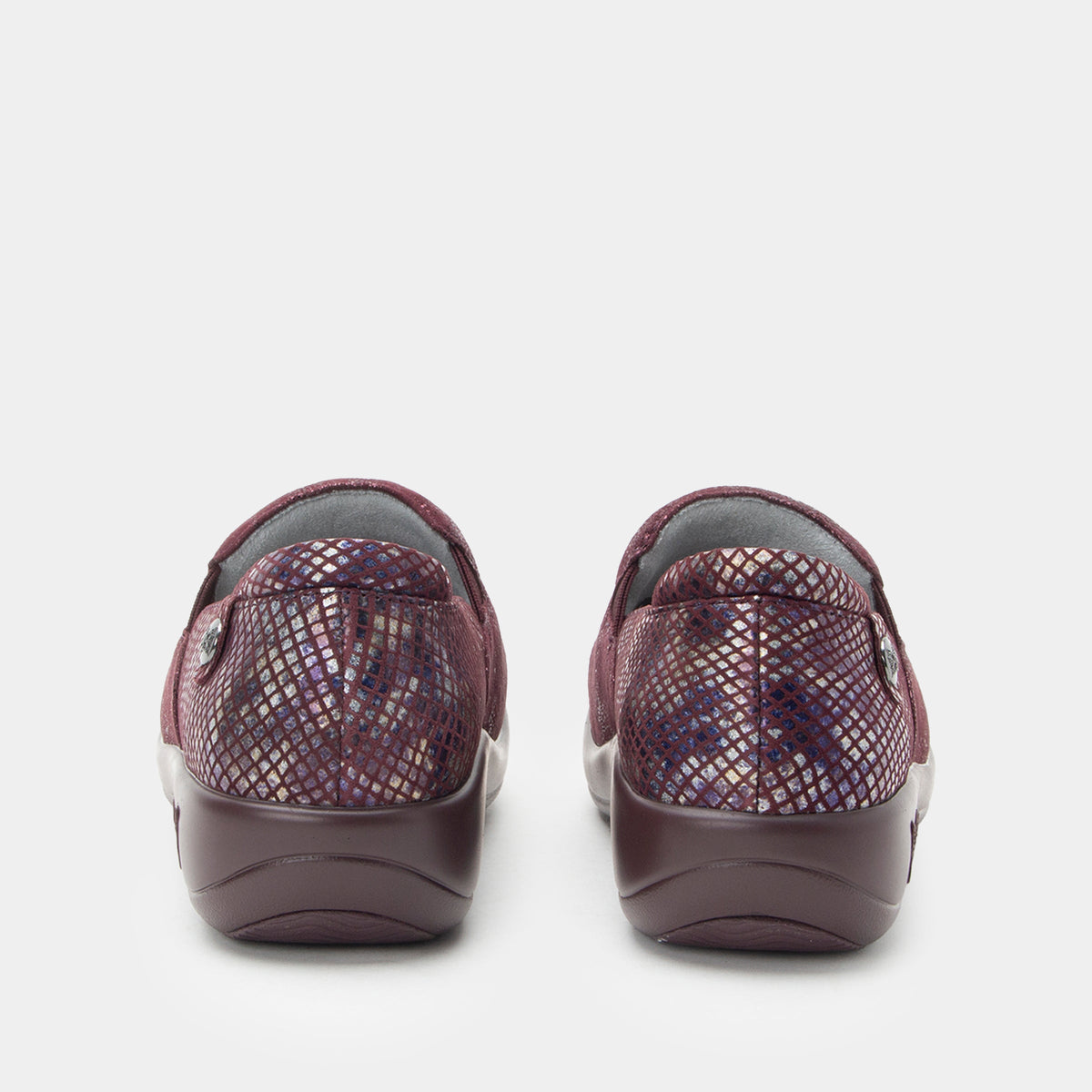 Alegria Keli Glimmer Burgundy Shoe