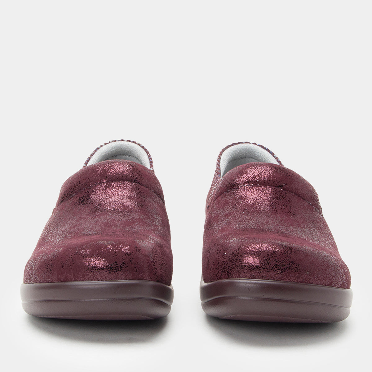 Alegria Keli Glimmer Burgundy Shoe