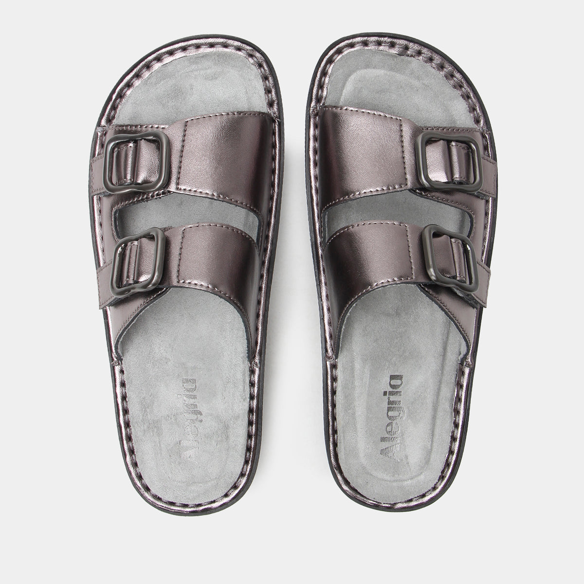 Alegria Verah Pewter Power Sandal
