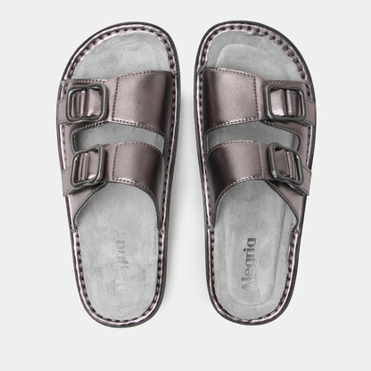 Alegria Verah Pewter Power Sandal