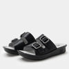 black sandal