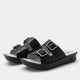 black sandal