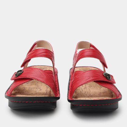 Alegria Kelsi Fondly Red Sandal