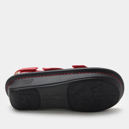 Alegria Kelsi Fondly Red Sandal