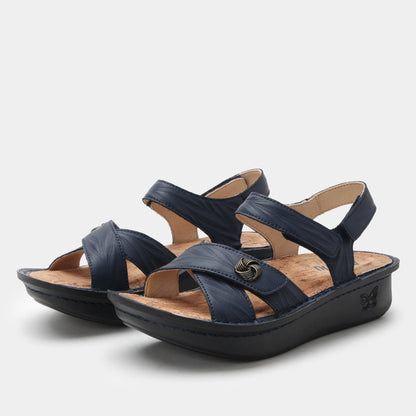 Alegria Kelsi Fondly Navy Sandal