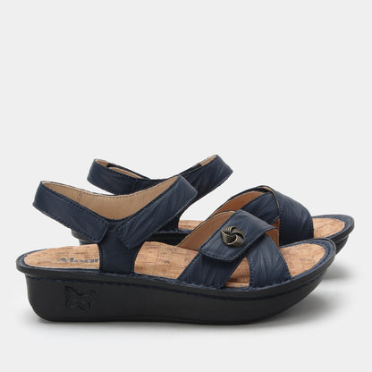 Alegria Kelsi Fondly Navy Sandal