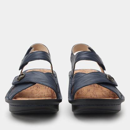 Alegria Kelsi Fondly Navy Sandal