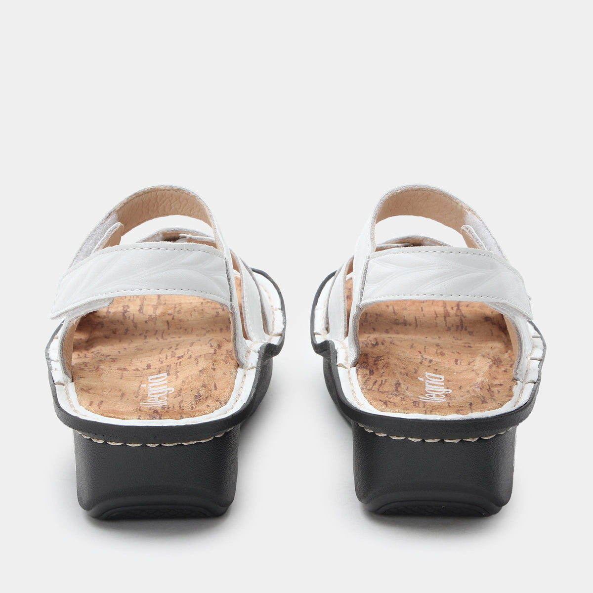 Alegria Kelsi Fondly White Sandal