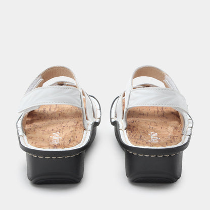 Alegria Kelsi Fondly White Sandal