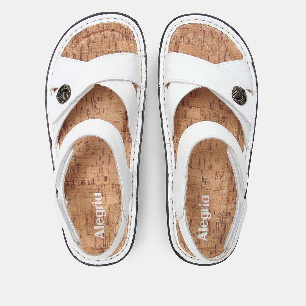 Alegria Kelsi Fondly White Sandal