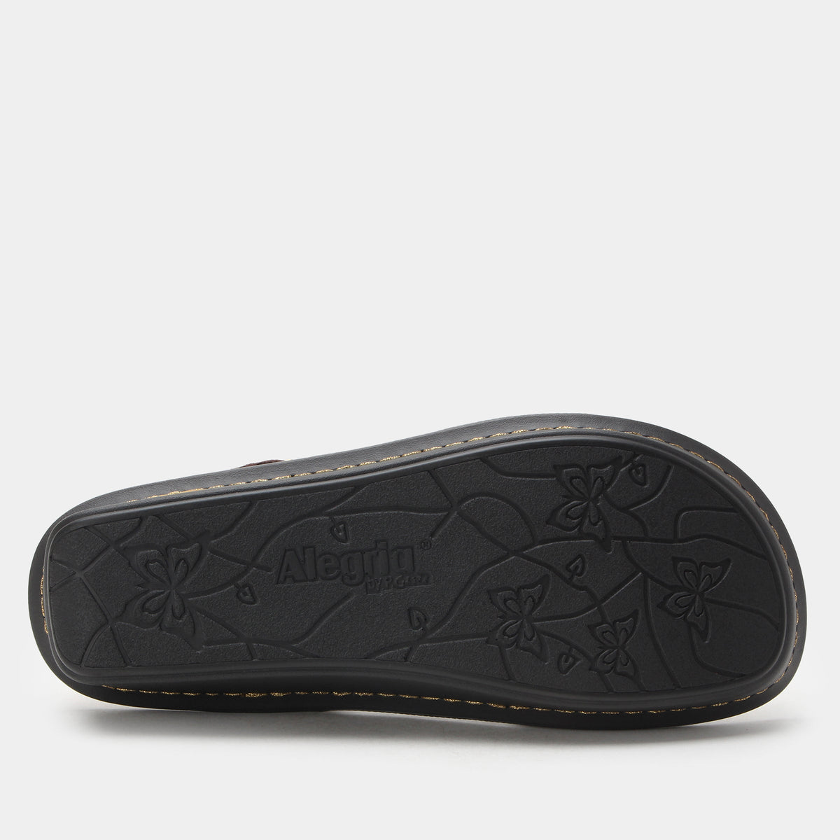 Alegria Vienna Swirling Brown Sandal