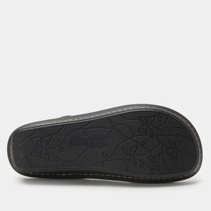 Alegria Vienna Swirling Brown Sandal