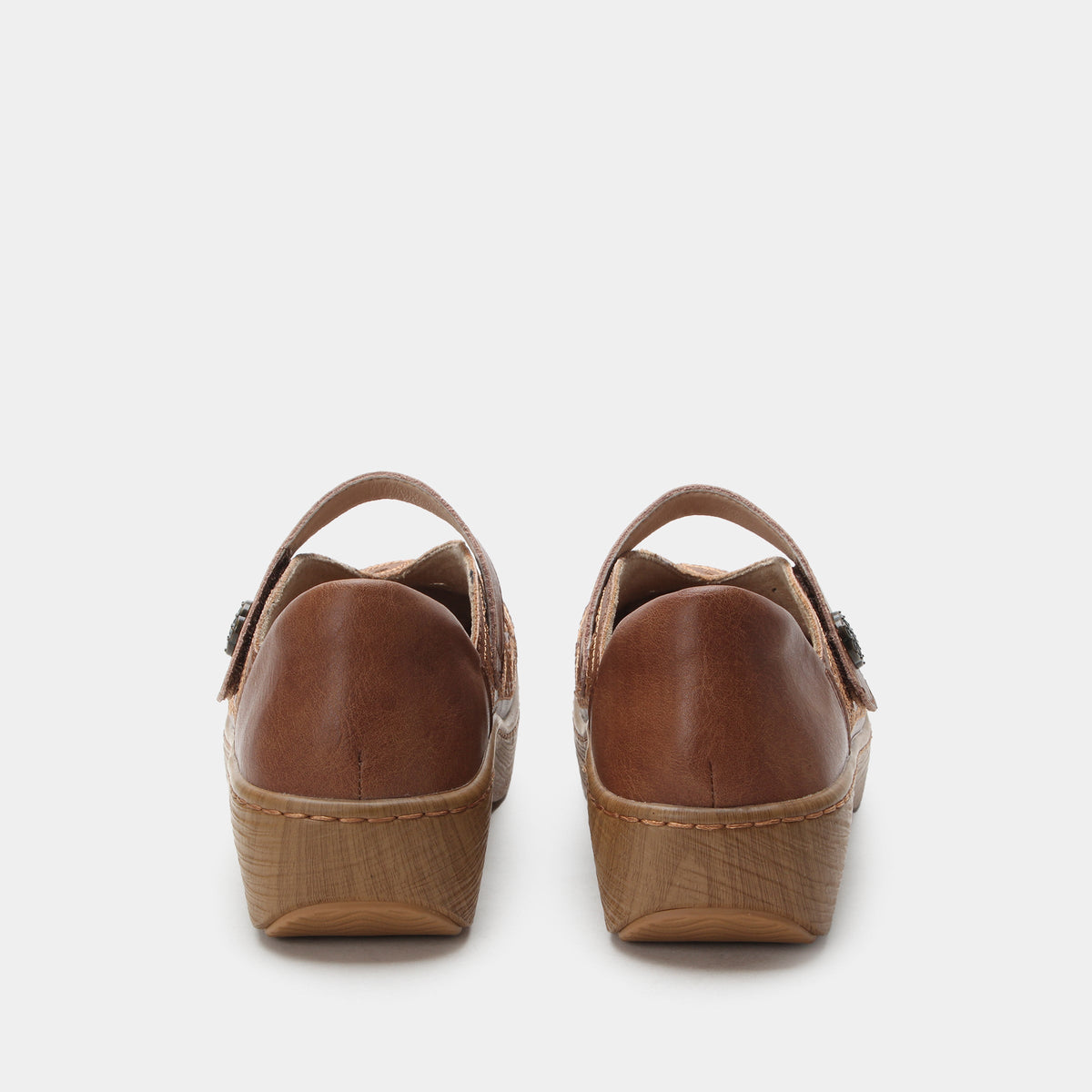 Alegria Opheliah Worn Cognac Breeze Shoe